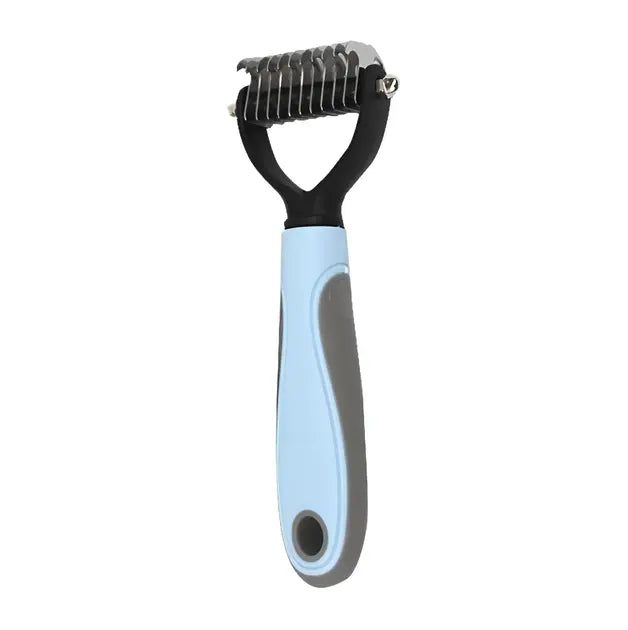 Двусторонняя расческа для вычесывания шерсти кошек и собак AND217