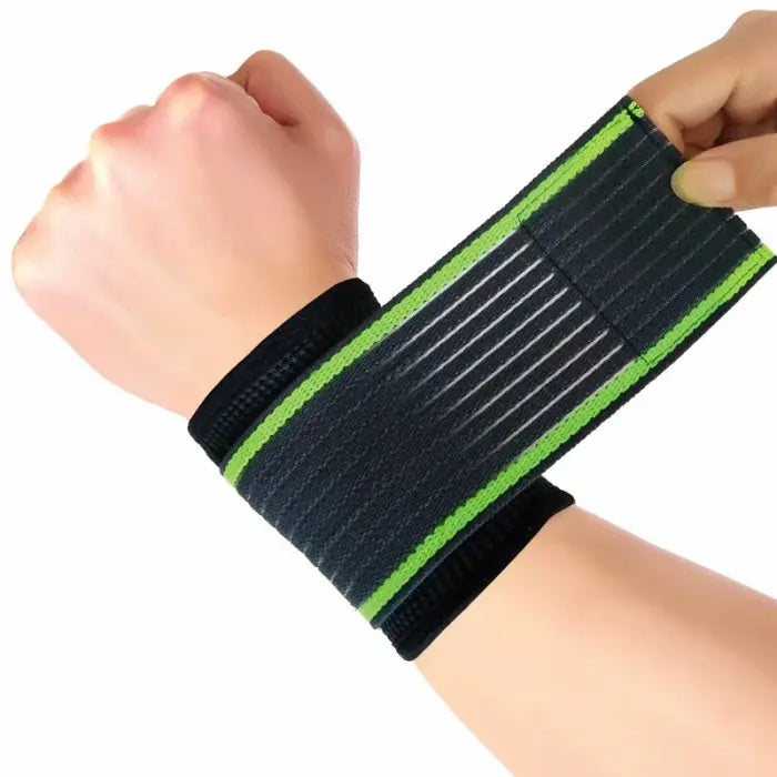 Эластичный фиксатор запястья (напульсник) бандаж запястья регулируемый