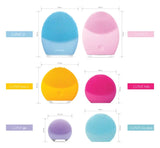Электрическая щетка-массажер для лица FOREO LUNA mini 2 / Силиконовая щетка