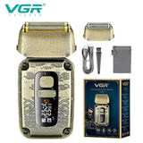 Электробритва для мужчин  VGR V-337 аккумуляторная 5W Gold
