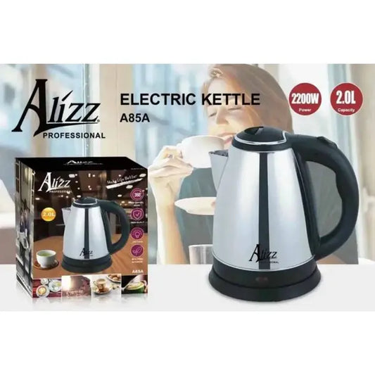 Электрочайник Alizz A85A нержавеющая сталь 2,0 л 2200 Вт