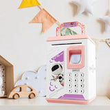 Электронная Копилка сейф с отпечатком пальца и кодовым замком «BODYGUARD» + купюроприемник