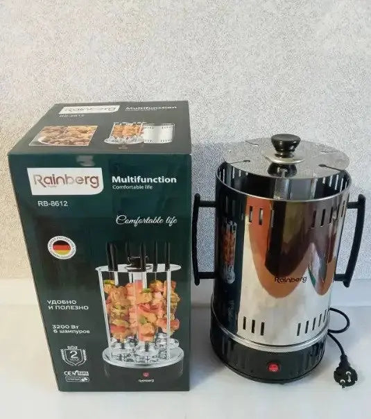 Электрошашлычница Domotec Bbq шашлычница Domotecg MS-7781 1000W