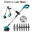 Электрическая газонокосилка, 36 в, 2 акк 2000 мА · ч. Lawn mower