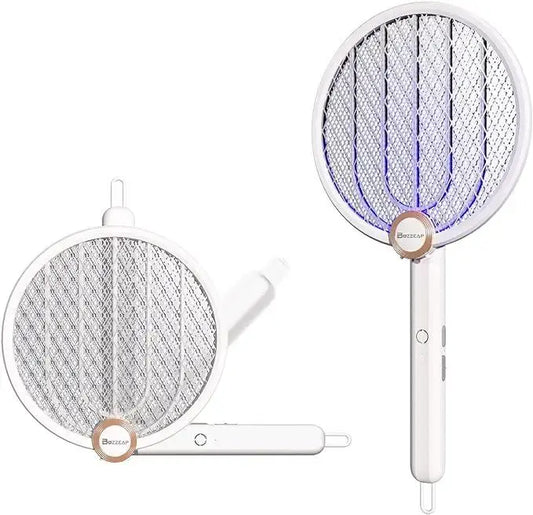 Электрическая мухобойка Buzzeap, складная электрическая мухобойка 3 в 1, электрическая мухобойка