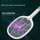 Электрическая мухобойка-ловушка ELITE LUX EL-2062 (KLZ918) с УФ-лампой и USB-портом для зарядки Белая