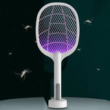 Электрическая мухобойка-ловушка ELITE LUX EL-2062 (KLZ918) с УФ-лампой и USB-портом для зарядки Белая