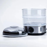 Электрическая пароварка 3-уровневая 650Вт, 11л, Sokany SK-07018 / Мантоварка электрическая / Электропароварка