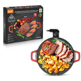 Электрическая сковорода 36 см с ручками на 1800Вт с антипригарным покрытием RAF R.5304