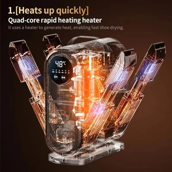 Электрическая сушилка для обуви AND224 (на 2пары)