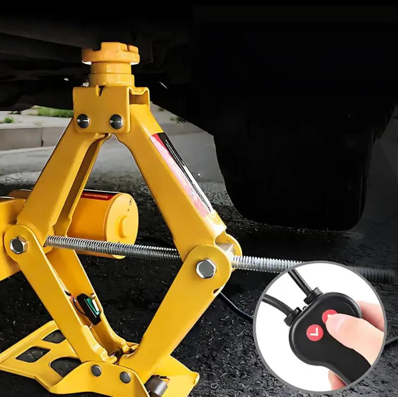 Электрический автомобильный домкрат ZS3SJ с питанием 12V от прикуривателя, подъем до 2 тонн