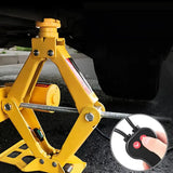 Электрический автомобильный домкрат ZS3SJ с питанием 12V от прикуривателя, подъем до 2 тонн