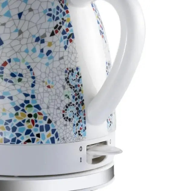Электрический кухонный керамический чайник с мозаикой на 1,4л MS 7837 1000W