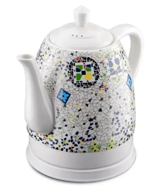 Электрический кухонный керамический чайник с мозаикой на 1,4л MS 7837 1000W
