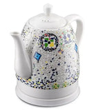 Электрический кухонный керамический чайник с мозаикой на 1,4л MS 7837 1000W