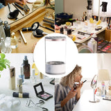 Электрический очиститель кистей  для макияжа Cleaning Brush 2 в 1 подставка для чистки и сушки косметических кисточе