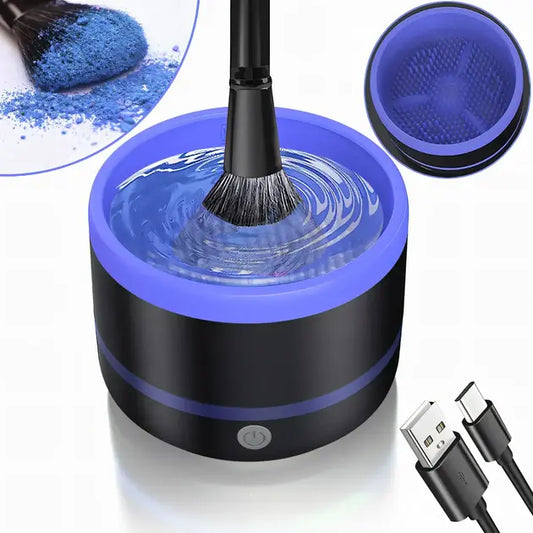 Электрический очиститель кистей для макияжа Makeup brush cleaner LY-609 инструмент для очистки кистей