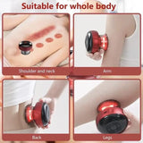 Электрический вакуумный баночный массаж | Массажер для тела | Массажер с эффектом банок