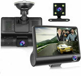 Автомобильный регистратор 1080P FHD ЖК-экран 3 камера заднего вида обзор 170