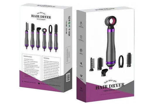 Фен-расческа,стайлер для волос HAIRE DRYER 6в1 (HA61)