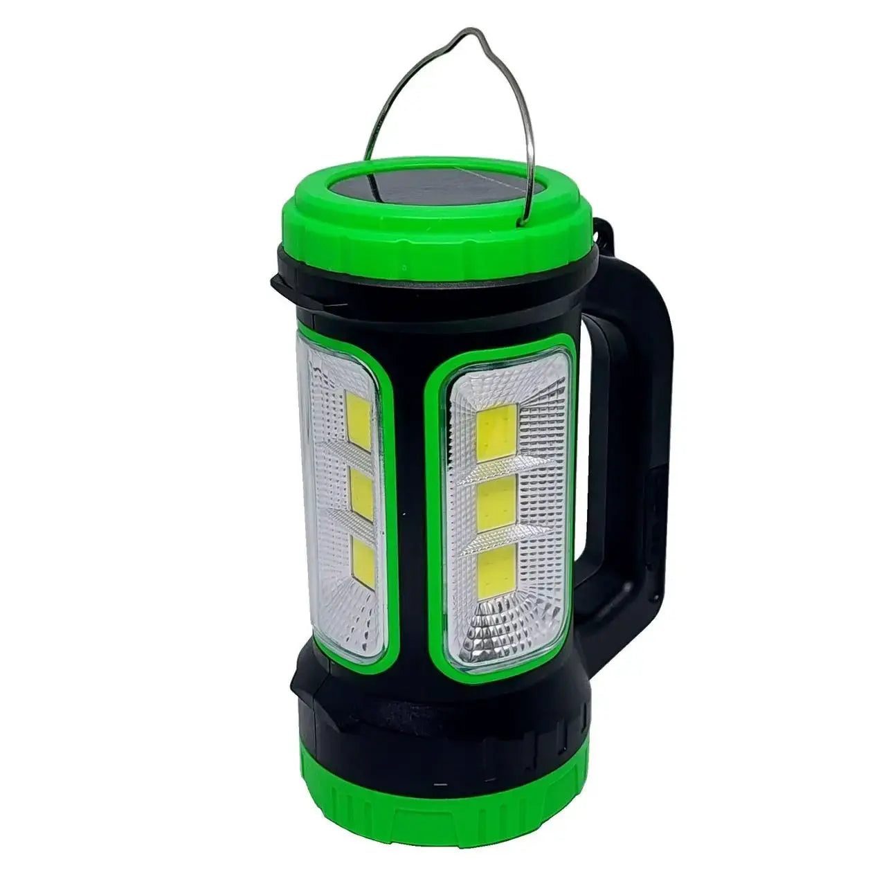 Фонарь портативный UKC MH818A аккумуляторный с солнечной панелью