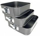 Формы для выпечки квадратные UNIQUE UN-1704 3шт