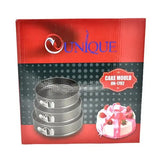 Формы круглые разъемные UNIQUE UN-1702 3 штуки