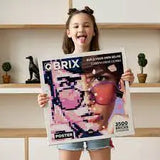 Фото конструктор с приложением Qbrix Poster Photo Construction Pink