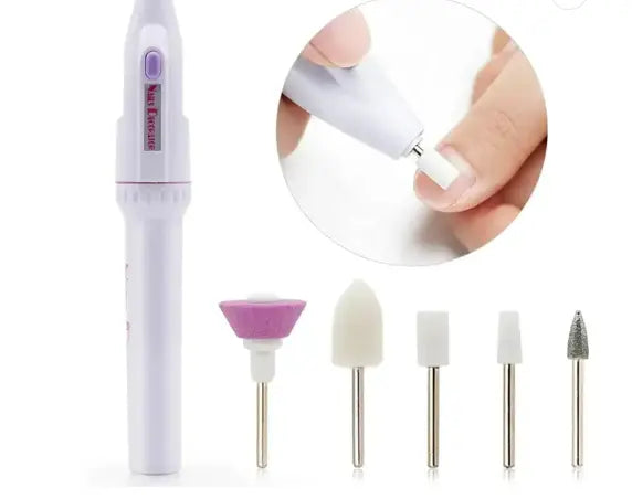 Фрезер для маникюра, набор для маникюра и педикюра Beauty 2 батарейки типа АА