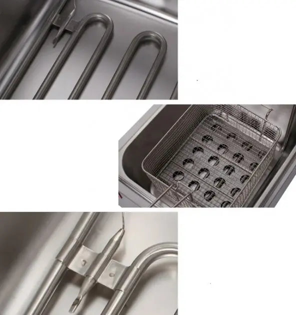 Фритюрница профессиональная Dotvix Electric Fryer D-803 электрическая 3200W 8L