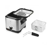 Фритюрница для дома на 1,5 л Crownberg CB 5542, 1200 Вт для картошки фри, нагетсов