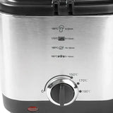 Фритюрница для дома на 1,5 л Crownberg CB 5542, 1200 Вт для картошки фри, нагетсов