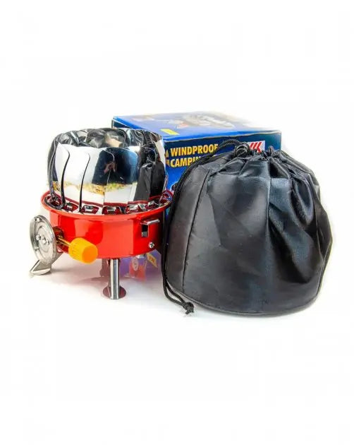 Газовая туристическая горелка (мини печка) с пьезоподжигом Kovar K-203