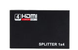 HDMI разветвитель на 4 порта HDMI SPLITTER 1 in 4 / Черный