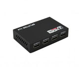 HDMI разветвитель на 4 порта HDMI SPLITTER 1 in 4 / Черный