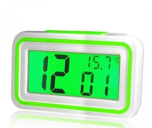 Голосовые часы, будильник UKC KK-9905 TR White/Green