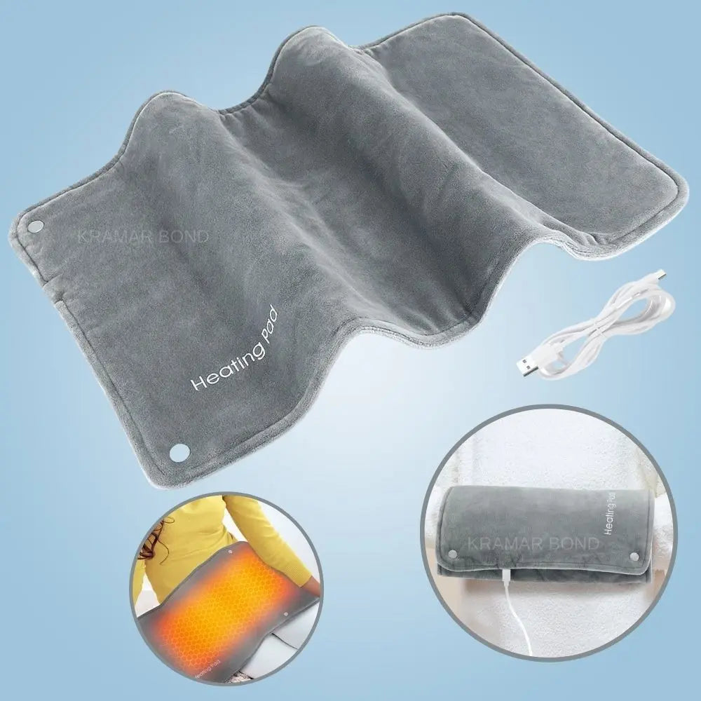 Грелка электрическая Heating Pad Type-C USB 5V/2А для облегчения судорог и болей в спине и шее