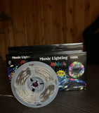 Гирлянда музыкальная с динамиком USB 10 м
