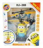 Детская игрушка Летающий Миньон с подсветкой