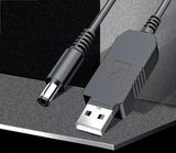 Кабель для роутера USB  12V преобразователь питания от повербанка