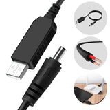 Кабель для роутера USB  12V преобразователь питания от повербанка