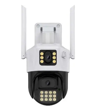 Камера 360  (P12-P6MP)-mpКамера Wifi ptz двойной поклон 3mp+3mp= 6mp камера +12v2a power *icsee