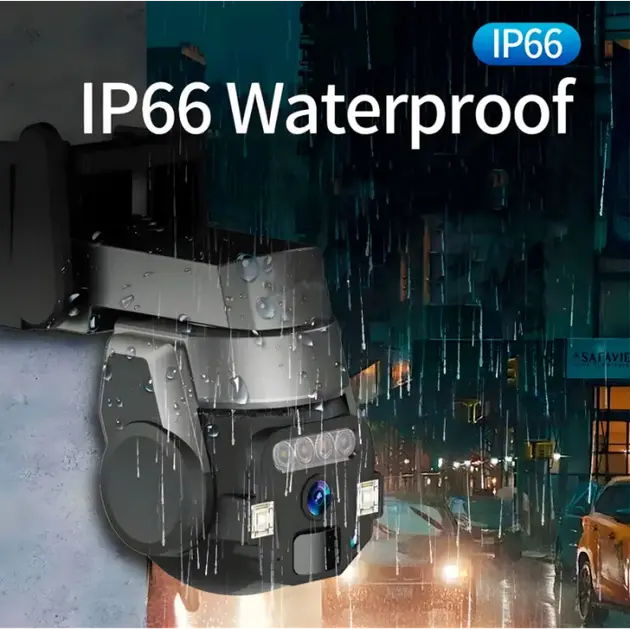 Камера наружная уличная поворотная WIFI CyberGuard OUTDOOR Q-812 FULL-HD 5Mp IP66 датчик движения