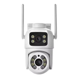 Камера видеонаблюдения 6MP ICESEE поворотная, с двумя объективами A28