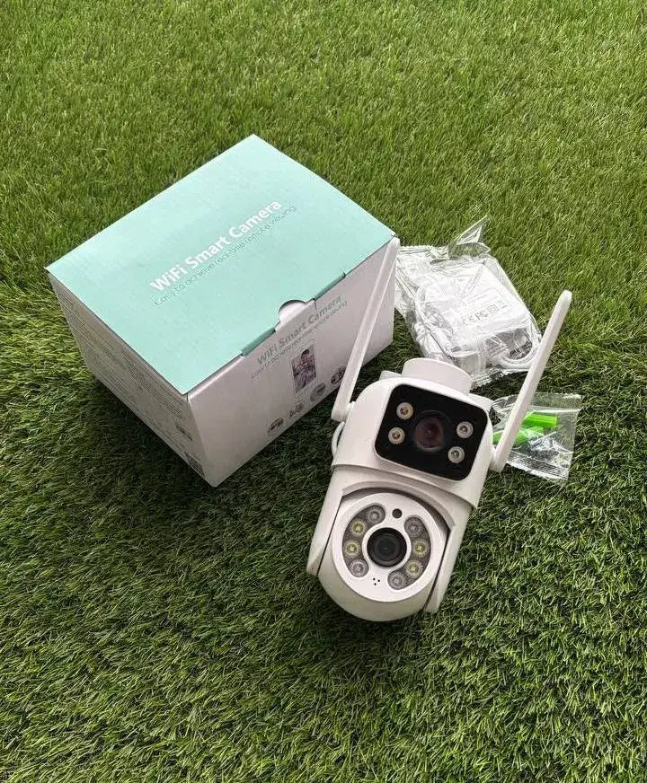 Камера видеонаблюдения 6MP ICESEE поворотная, с двумя объективами A28