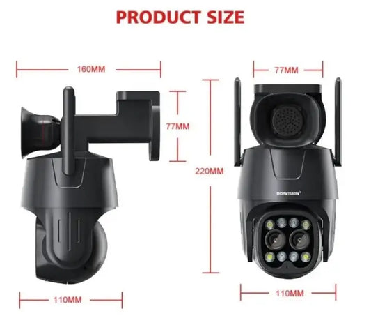 Камера видеонаблюдения BOAVISION D4W4MP уличная поворотная