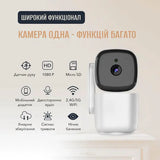 Умная WiFi IP камера для дома видеонаблюдения Noxon Smart Camera 360 охрана для вашего дома и квартиры без слепых зон с двухсторонней связью