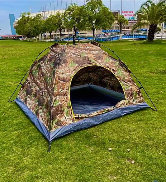 Палатка автоматическая местная Камуфляж 4-х местная