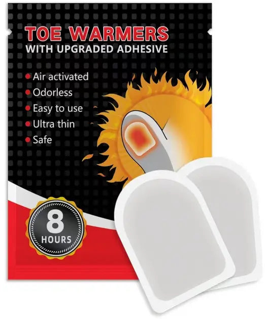 Химическая грелка для ног, до 8 часов, 2 шт., Toe Warmer  / Грелка для пальцев ног