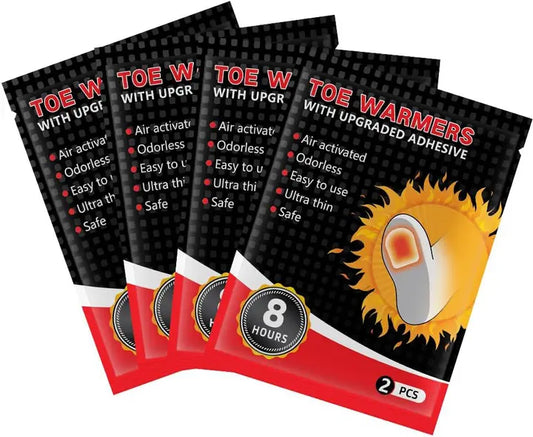 Химическая грелка для ног, до 8 часов, 2 шт., Toe Warmer  / Грелка для пальцев ног
